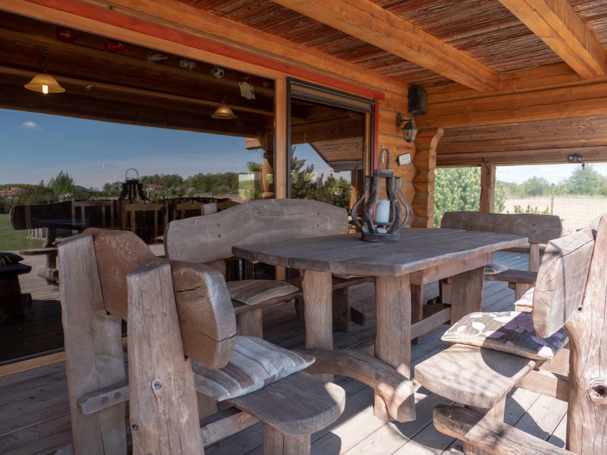 Privatus Rastinis Namas Su Pirtimi Villa Deckiai Buitenkant foto