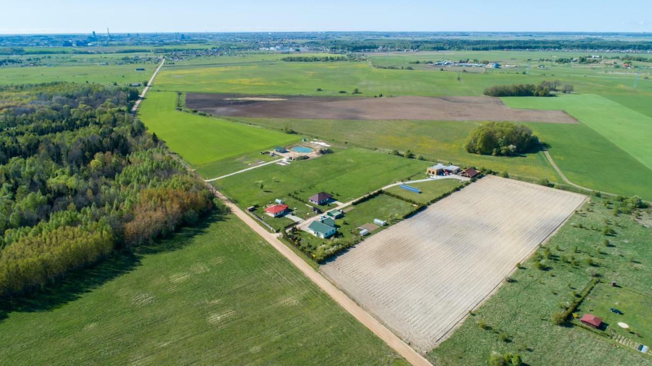 Privatus Rastinis Namas Su Pirtimi Villa Deckiai Buitenkant foto