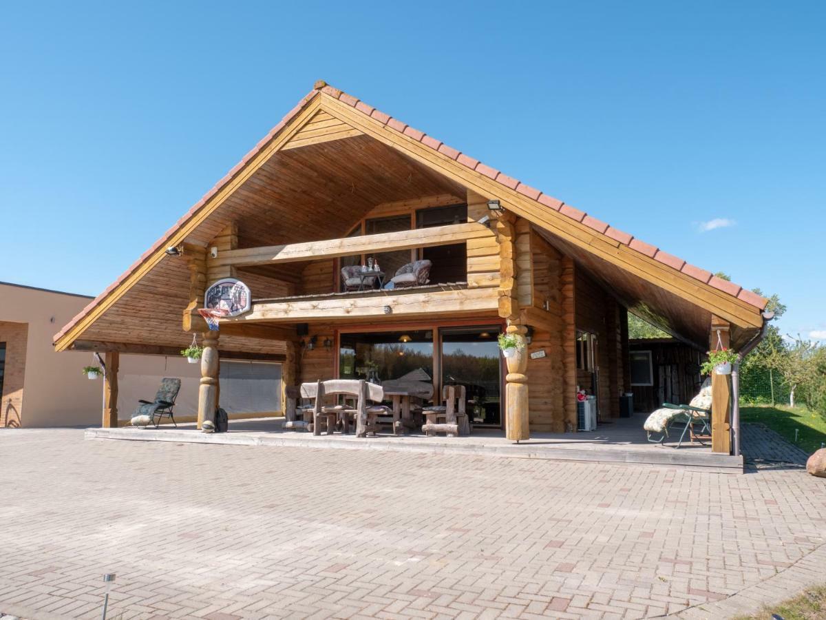 Privatus Rastinis Namas Su Pirtimi Villa Deckiai Buitenkant foto